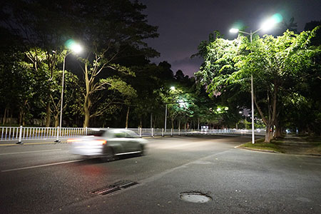 Lampadaire routier LED